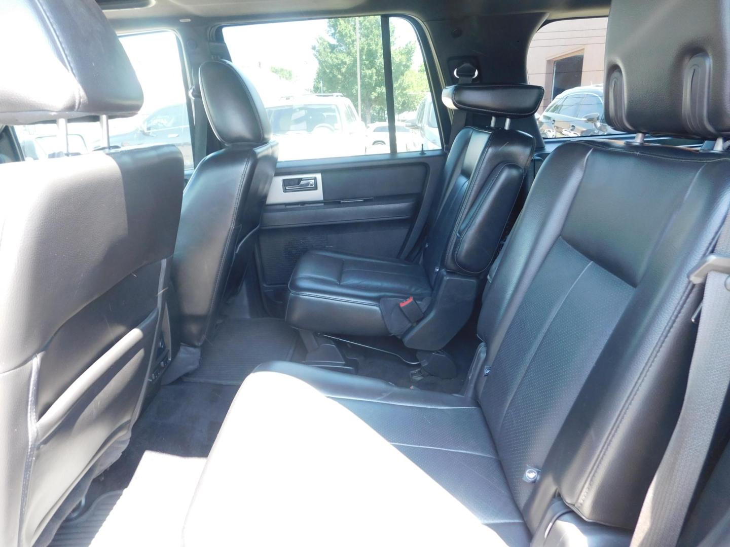 2012 BLACK Ford Expedition Limited 4WD (1FMJU2A58CE) with an 5.4L V8 SOHC 16V FFV engine, 6-Speed Automatic transmission, located at 2121 Burlington St, North Kansas City, MO, 64116, (816) 556-0707, 39.144707, -94.581978 - Photo#8