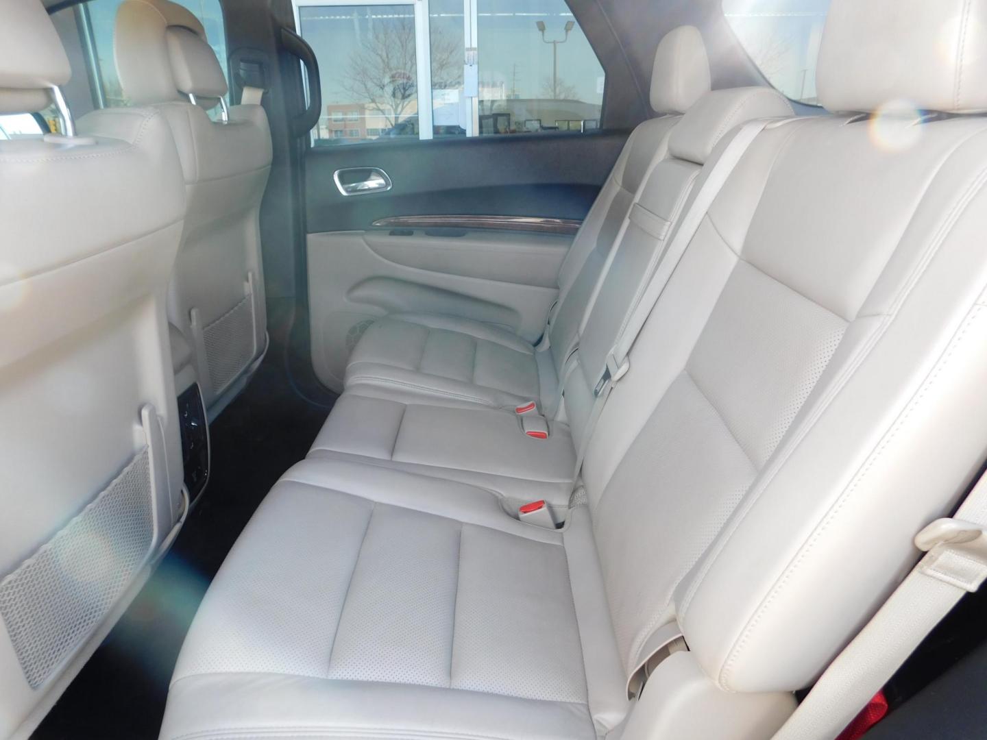 2013 WHITE Dodge Durango Citadel AWD (1C4RDJEG8DC) with an 3.6L V6 DOHC 24V engine, 5-Speed Automatic transmission, located at 2121 Burlington St, North Kansas City, MO, 64116, (816) 556-0707, 39.144707, -94.581978 - Photo#8
