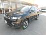 2018 BLACK Jeep Compass Limited 4WD (3C4NJDCB0JT) with an 2.4L L4 DOHC 16V engine, CVT transmission, located at 2121 Burlington St, North Kansas City, MO, 64116, (816) 556-0707, 39.144707, -94.581978 - Photo#0