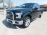 2015 GREEN Ford F-150 Lariat SuperCab 6.5-ft. Bed 4WD (1FTEX1EP6FF) with an 2.7L V6 DOHC 24V engine, 6-Speed Automatic transmission, located at 2121 Burlington St, North Kansas City, MO, 64116, (816) 556-0707, 39.144707, -94.581978 - Photo#0