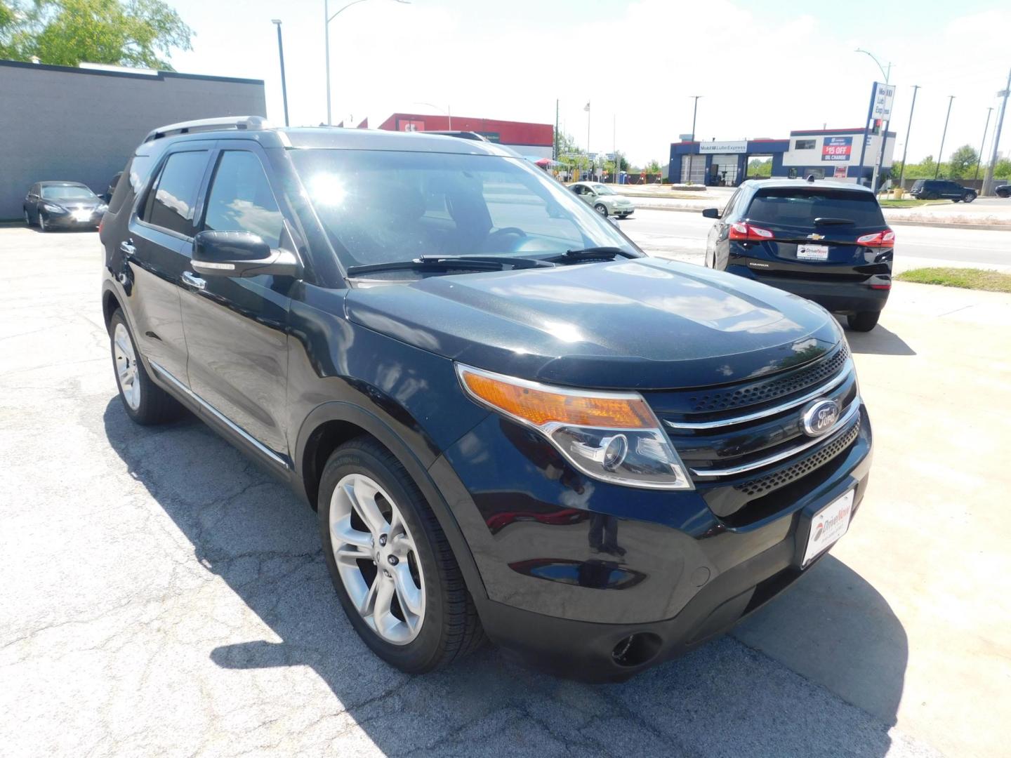 2015 BLACK Ford Explorer Limited FWD (1FM5K7F83FG) with an 3.5L V6 DOHC 24V engine, 6-Speed Automatic transmission, located at 2121 Burlington St, North Kansas City, MO, 64116, (816) 556-0707, 39.144707, -94.581978 - Photo#10