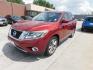 2014 RED Nissan Pathfinder S 4WD (5N1AR2MM0EC) with an 3.5L V6 DOHC 24V engine, Continuously Variable Transmission transmission, located at 2121 Burlington St, North Kansas City, MO, 64116, (816) 556-0707, 39.144707, -94.581978 - Photo#0