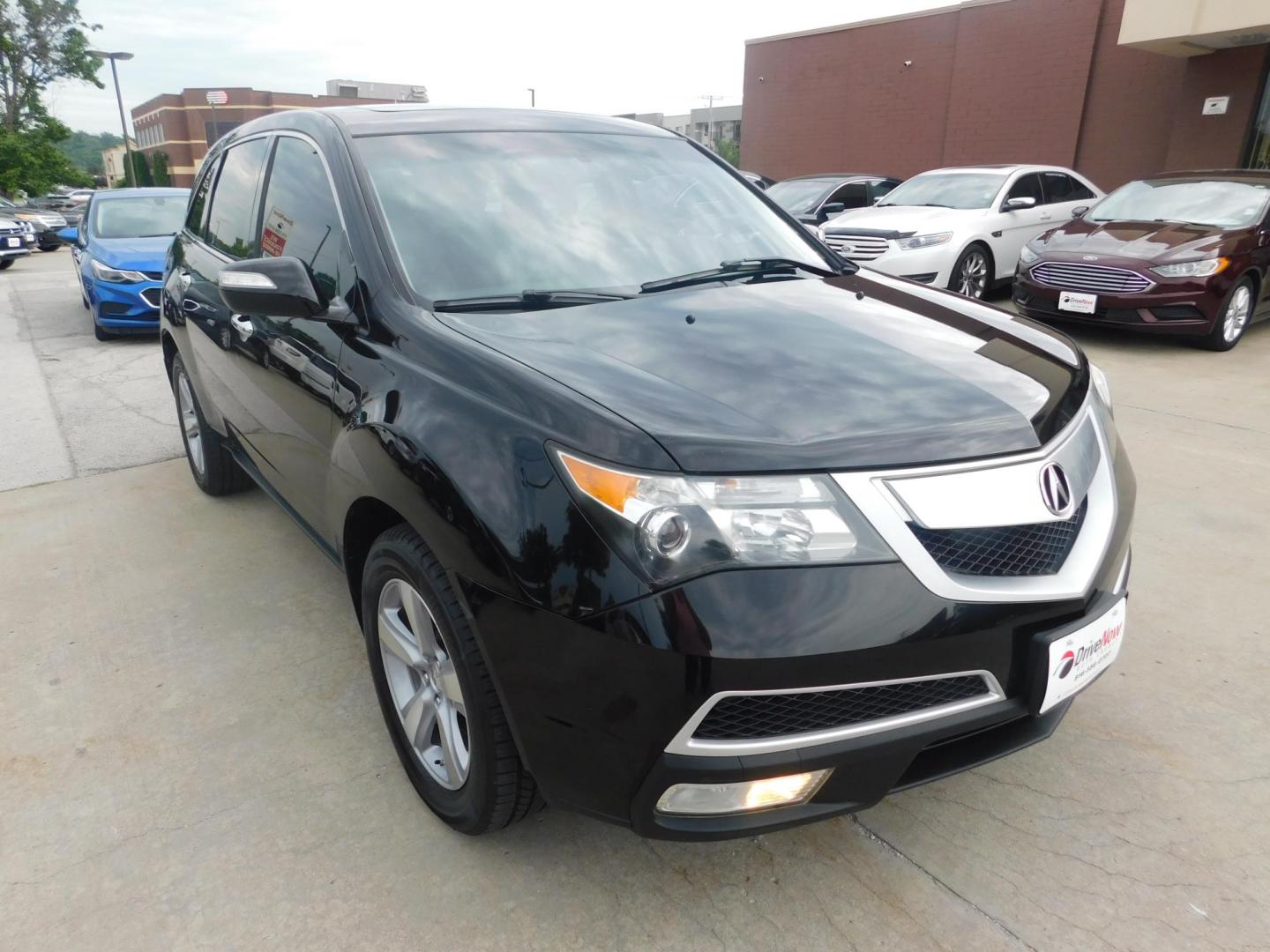 2011 BLACK Acura MDX 6-Spd AT w/Tech Package (2HNYD2H61BH) with an 3.5L V6 SOHC 24V engine, 6-Speed Automatic transmission, located at 2121 Burlington St, North Kansas City, MO, 64116, (816) 556-0707, 39.144707, -94.581978 - Photo#12