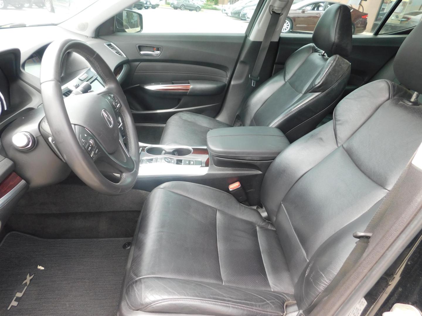 2015 BLACK Acura TLX 9-Spd AT w/Technology Package (19UUB2F57FA) with an 3.5L V6 SOHC 24V engine, 9-Speed Automatic transmission, located at 2121 Burlington St, North Kansas City, MO, 64116, (816) 556-0707, 39.144707, -94.581978 - Photo#2