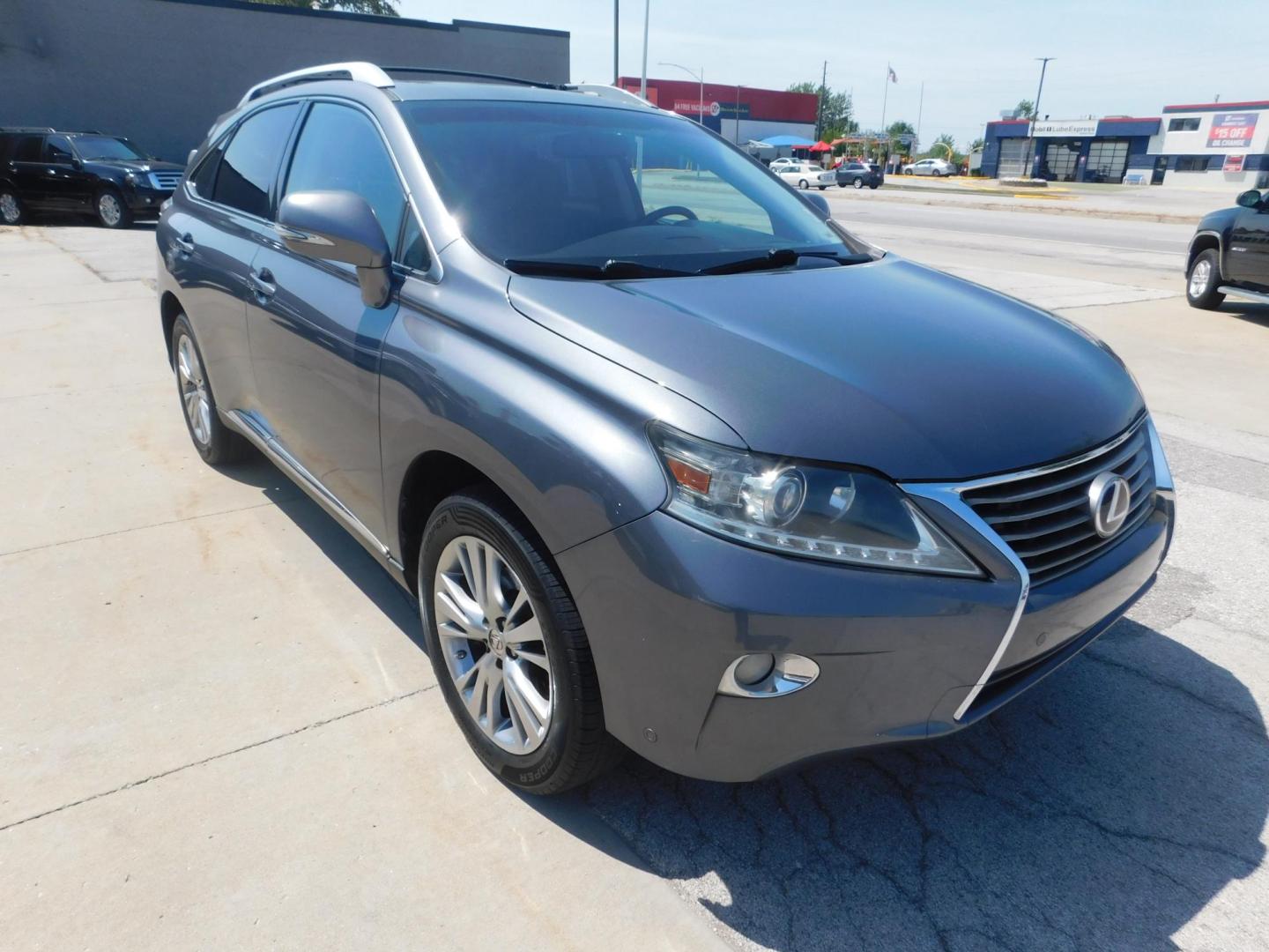 2013 GRAY Lexus RX 350 FWD (2T2ZK1BA0DC) with an 3.5L V6 DOHC 24V engine, 5-Speed Automatic transmission, located at 2121 Burlington St, North Kansas City, MO, 64116, (816) 556-0707, 39.144707, -94.581978 - Photo#11