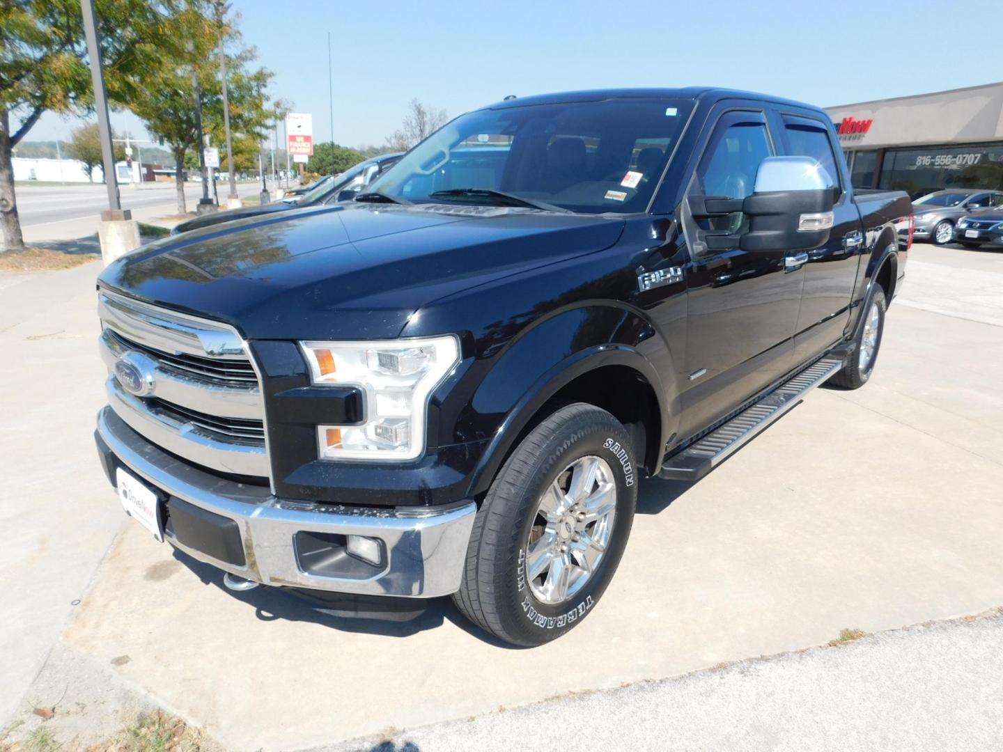2016 BLACK Ford F-150 XLT SuperCrew 6.5-ft. Bed 4WD (1FTEW1EG5GF) with an 3.5L V6 TURBO engine, 6A transmission, located at 2121 Burlington St, North Kansas City, MO, 64116, (816) 556-0707, 39.144707, -94.581978 - Photo#0