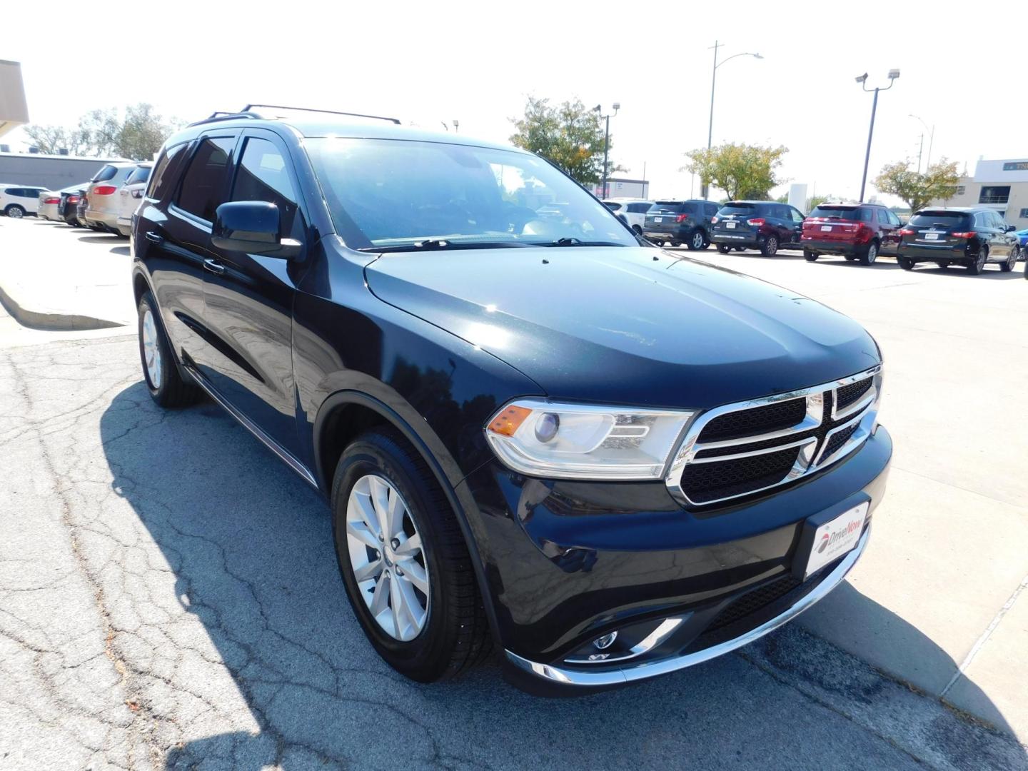 2014 BLACK Dodge Durango SXT RWD (1C4RDHAG4EC) with an 3.6L V6 DOHC 24V engine, 8-Speed Automatic transmission, located at 2121 Burlington St, North Kansas City, MO, 64116, (816) 556-0707, 39.144707, -94.581978 - Photo#10