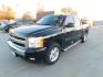 2011 BLACK Chevrolet Silverado 1500 LT Crew Cab 2WD (3GCPCSE02BG) with an 5.3L V8 OHV 16V FFV engine, 4-Speed Automatic transmission, located at 2121 Burlington St, North Kansas City, MO, 64116, (816) 556-0707, 39.144707, -94.581978 - Photo#0
