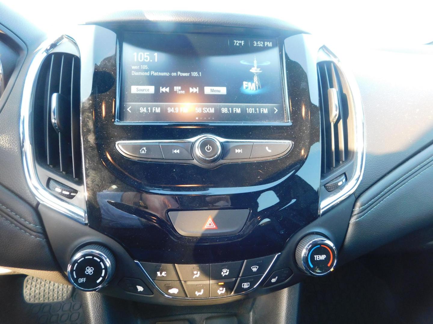 2017 BLACK Chevrolet Cruze Premier Auto (1G1BF5SM0H7) with an 1.4L L4 DOHC 16V TURBO engine, 6A transmission, located at 2121 Burlington St, North Kansas City, MO, 64116, (816) 556-0707, 39.144707, -94.581978 - Photo#3