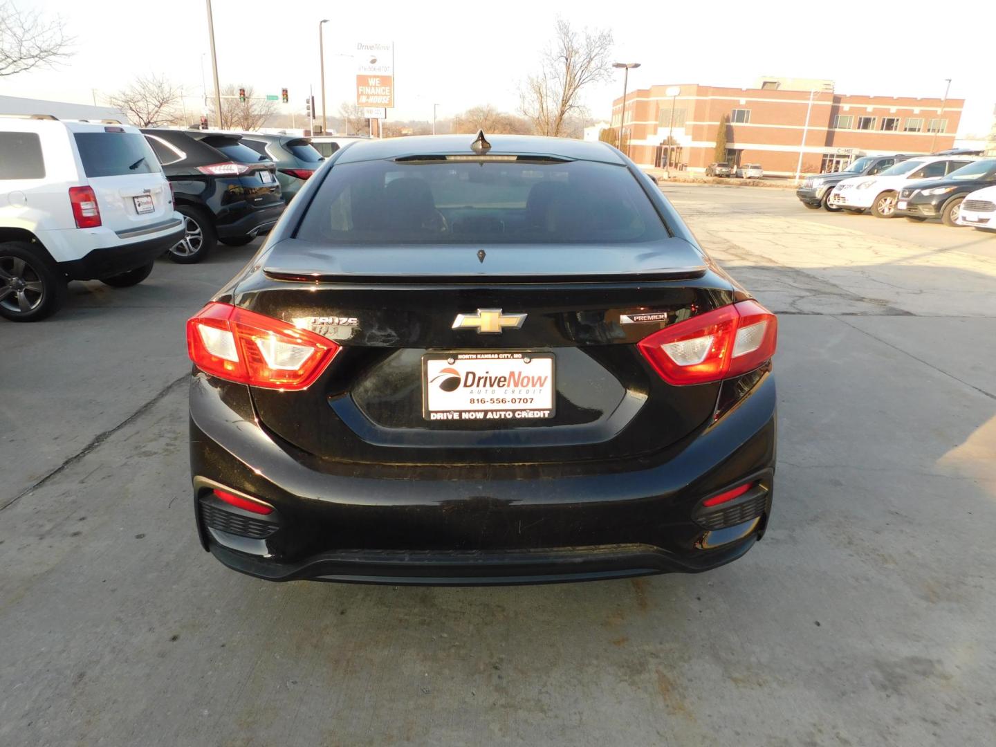 2017 BLACK Chevrolet Cruze Premier Auto (1G1BF5SM0H7) with an 1.4L L4 DOHC 16V TURBO engine, 6A transmission, located at 2121 Burlington St, North Kansas City, MO, 64116, (816) 556-0707, 39.144707, -94.581978 - Photo#8