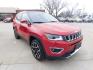 2017 RED Jeep Compass Limited 4WD (3C4NJDCB8HT) with an 2.4L L4 DOHC 16V engine, CVT transmission, located at 2121 Burlington St, North Kansas City, MO, 64116, (816) 556-0707, 39.144707, -94.581978 - Photo#11