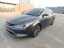 2015 GRAY Chrysler 200 C (1C3CCCCG6FN) with an 3.6L V6 DOHC 24V FFV engine, 9-Speed Automatic transmission, located at 2121 Burlington St, North Kansas City, MO, 64116, (816) 556-0707, 39.144707, -94.581978 - Photo#0