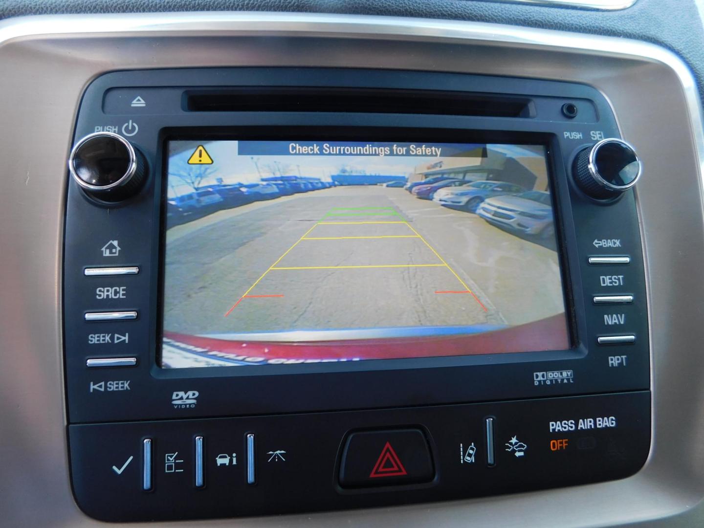 2015 RED GMC Acadia Denali FWD (1GKKRTKD1FJ) with an 3.6L V6 DOHC 24V engine, 6-Speed Automatic transmission, located at 2121 Burlington St, North Kansas City, MO, 64116, (816) 556-0707, 39.144707, -94.581978 - Photo#5