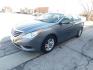 2013 GRAY Hyundai Sonata GLS (5NPEB4AC3DH) with an 2.4L L4 DOHC 16V engine, 6-Speed Automatic transmission, located at 2121 Burlington St, North Kansas City, MO, 64116, (816) 556-0707, 39.144707, -94.581978 - Photo#0