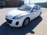 2012 WHITE Mazda MAZDA3 i Touring 4-Door (JM1BL1VF2C1) with an 2.0L L4 DOHC 16V engine, located at 2121 Burlington St, North Kansas City, MO, 64116, (816) 556-0707, 39.144707, -94.581978 - Photo#0