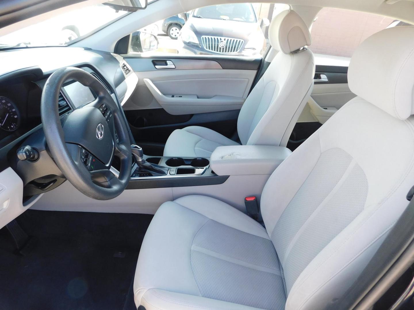 2017 BLACK Hyundai Sonata Sport (5NPE34AF6HH) with an 2.4L L4 DOHC 16V engine, 6A transmission, located at 2121 Burlington St, North Kansas City, MO, 64116, (816) 556-0707, 39.144707, -94.581978 - Photo#2