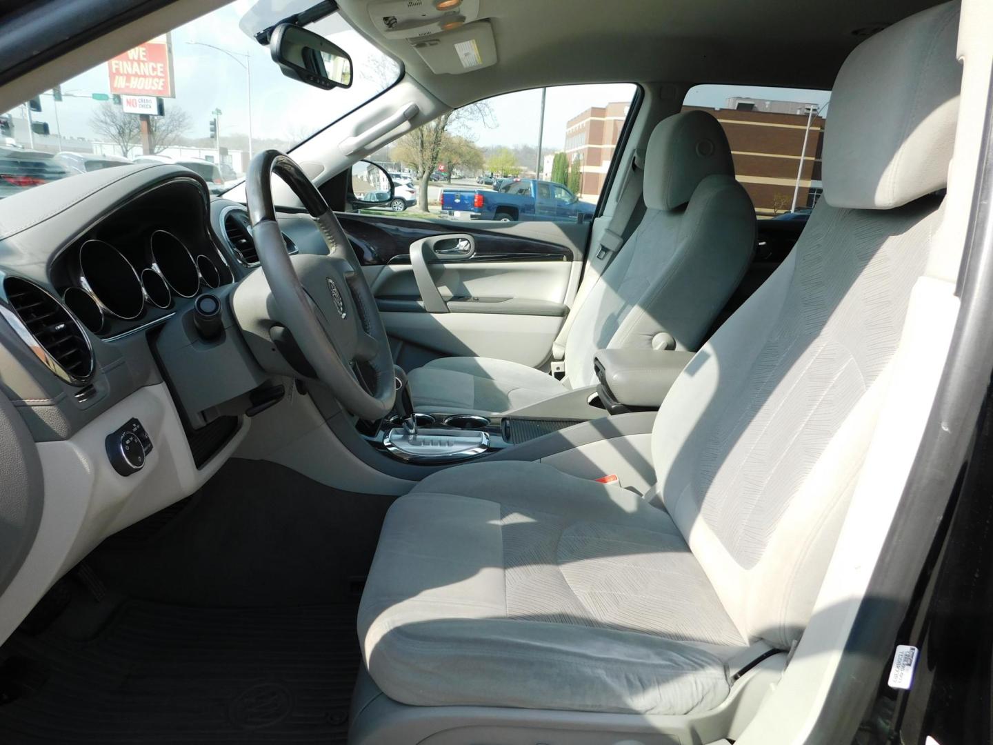 2017 BLACK Buick Enclave Convenience FWD (5GAKRAKDXHJ) with an 3.6L V6 DOHC 24V engine, 6A transmission, located at 2121 Burlington St, North Kansas City, MO, 64116, (816) 556-0707, 39.144707, -94.581978 - Photo#2