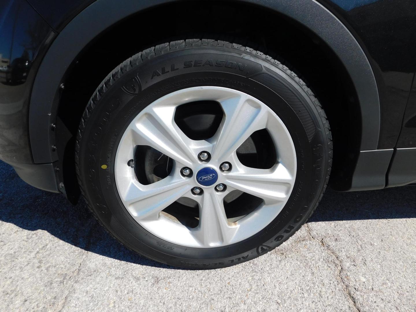 2014 BLACK Ford Escape SE FWD (1FMCU0GX4EU) with an 1.6L L4 DOHC 16V engine, 6-Speed Automatic transmission, located at 2121 Burlington St, North Kansas City, MO, 64116, (816) 556-0707, 39.144707, -94.581978 - Photo#1