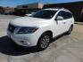 2014 WHITE Nissan Pathfinder S 4WD (5N1AR2MM4EC) with an 3.5L V6 DOHC 24V engine, Continuously Variable Transmission transmission, located at 2121 Burlington St, North Kansas City, MO, 64116, (816) 556-0707, 39.144707, -94.581978 - Photo#0